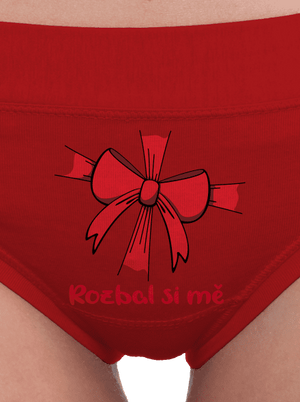 Rozbal si mě dámské kalhotky Red Mal