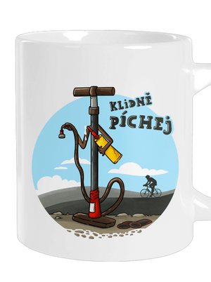 Klidně píchej velký hrnek White