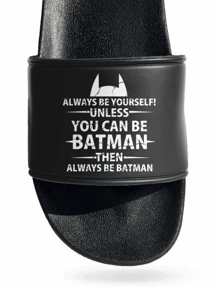 Batman pantofle Black