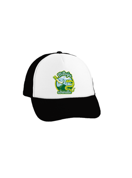 Miluju adrenalin kšiltovka truckerka Black cap
