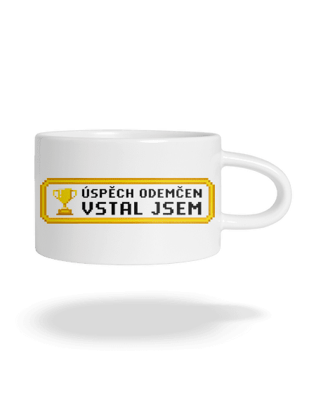 Vstal jsem hrnek makronka White