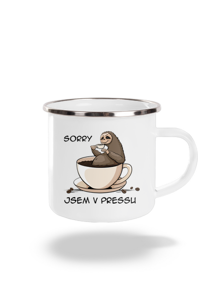 V pressu plecháček White