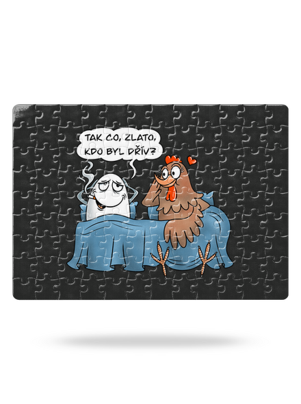 Kdo byl dřív puzzle White