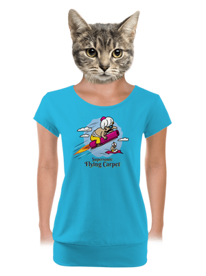 dámské tričko s lemem