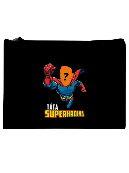 Táta superhrdina taštička Black