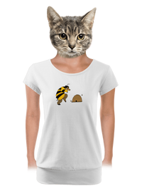 dámské tričko s lemem