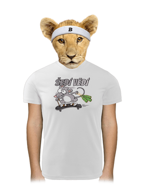 Šedí vědí - myšák dětské sportovní tričko White