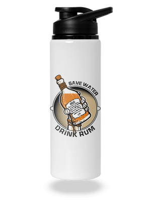 Save Water lahev na vodu White