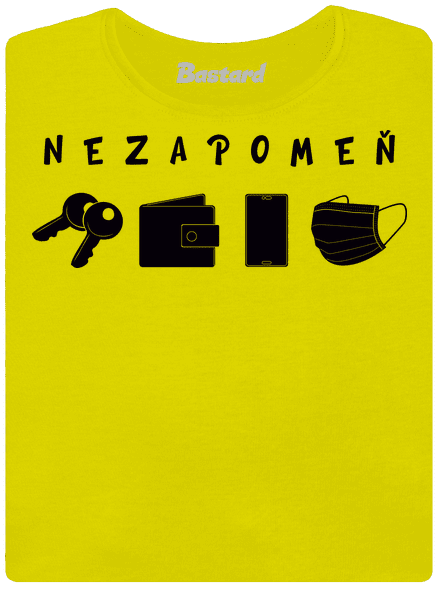 Nezapomeň dámské tričko premium Lemon