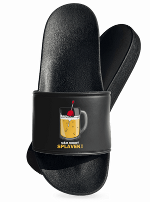 Splávek pantofle Black