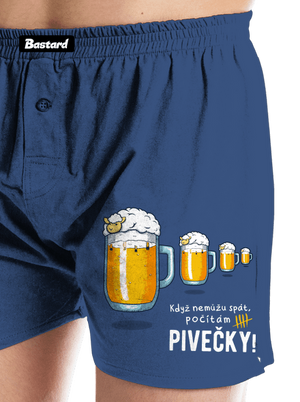 Pivečka pánské trenky Blue