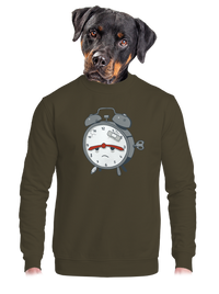 unisex mikina bez kapuce