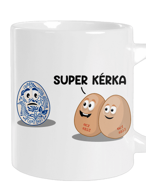 Super kérka velký hrnek White