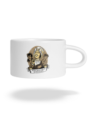 B14: Dorota Máchalová hrnek makronka White