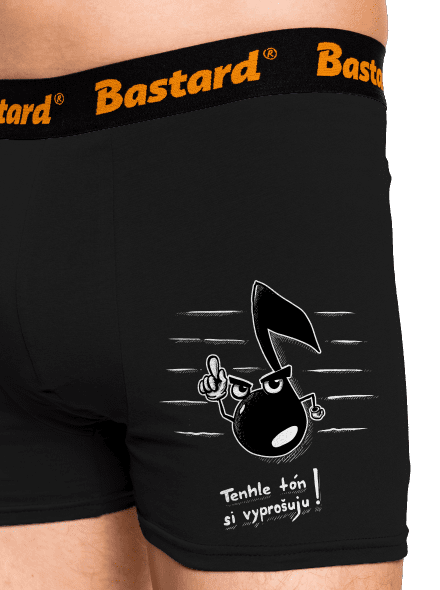 Tón boxerky Black