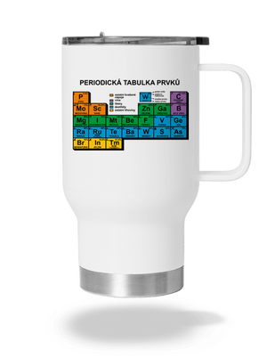 Periodická tabulka termohrnek White