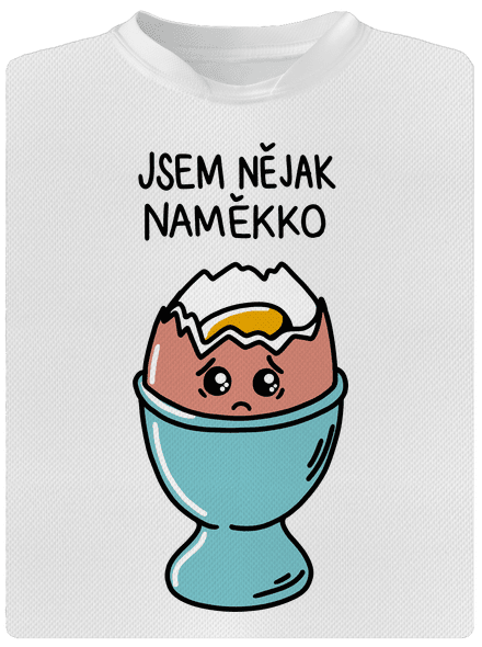 Naměkko dětské sportovní tričko White