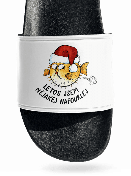 Jsem nafouklej pantofle White
