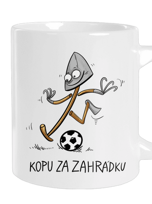 Kopu za zahrádku  velký hrnek White