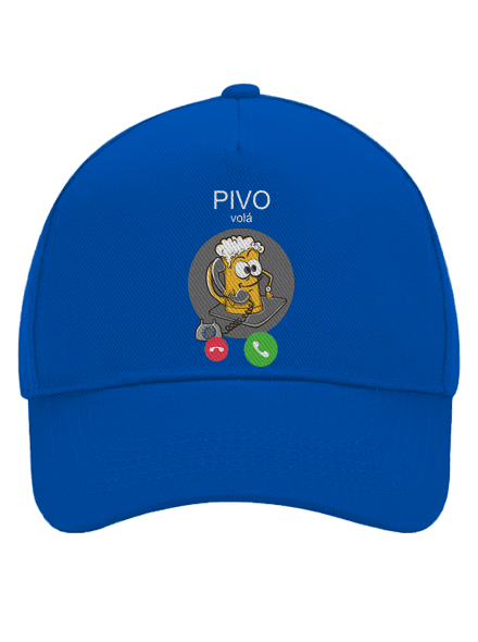Pivo volá kšiltovka baseballka Bright Royal