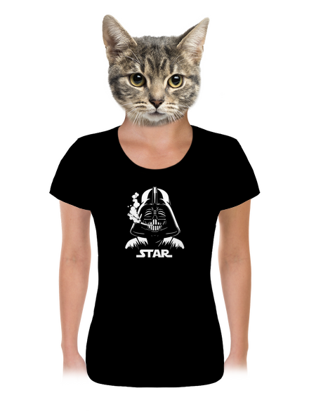 Darth Star dámské tričko Black