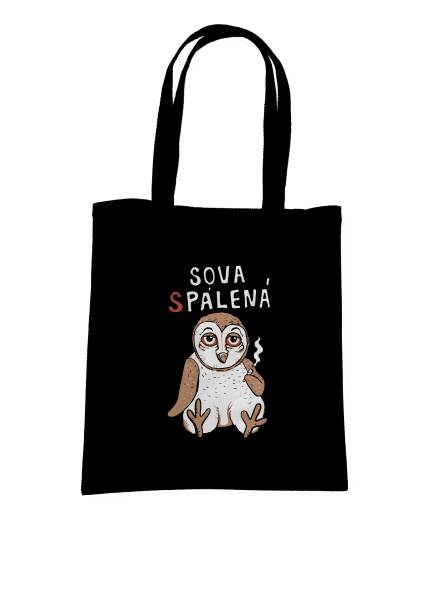 Sova Pálená taška Black
