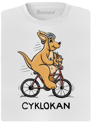 Cyklokan dámské sportovní tričko White