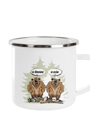 Medvědi plecháček White