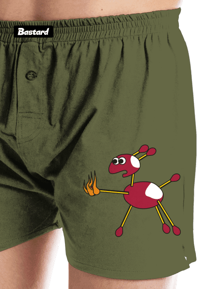 Kaštany pánské trenky Khaki
