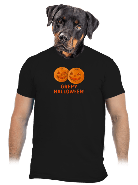 Grepy Halloween pánské tričko Black