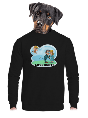 unisex mikina bez kapuce