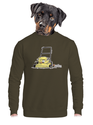 unisex mikina bez kapuce