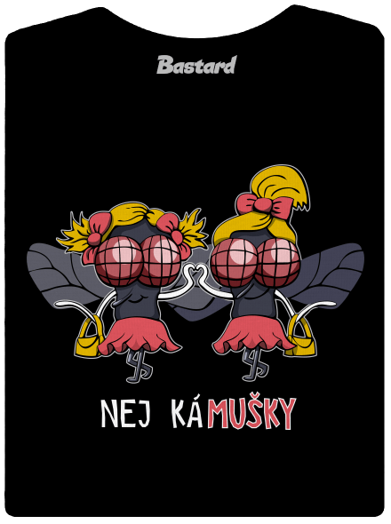 Nej kámušky dámské tričko premium Black