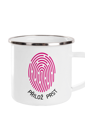 Přilož prst plecháček White