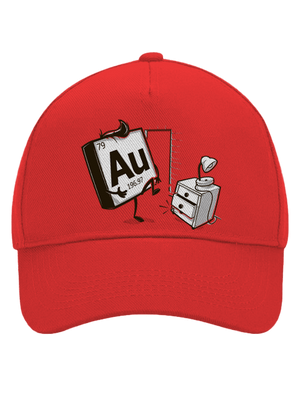 Au kšiltovka baseballka Classic Red