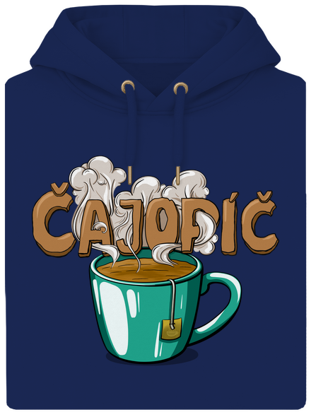 Čajopíč unisex mikina premium Navy