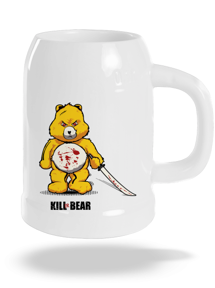 Killer bear půllitr White