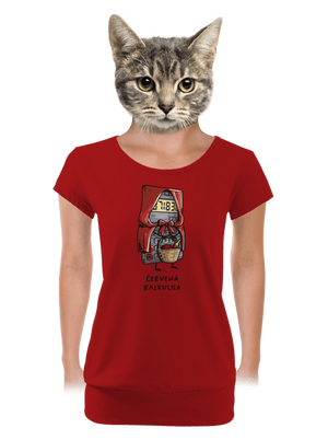 dámské tričko s lemem