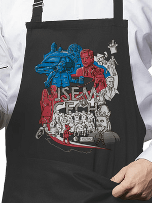 Jsem Čech zástěra Dark Grey