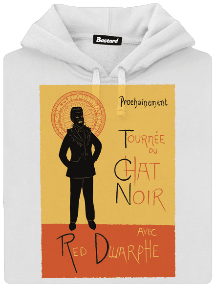 Le Chat Noir dámská mikina klokanka White