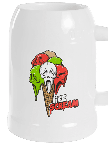 Ice Scream půllitr White