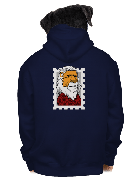 Můj prezident pánská mikina na zip Navy