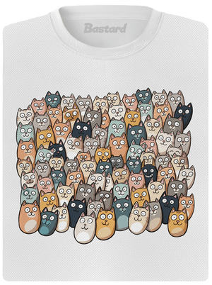 Najdi čerta dámské sportovní tričko White