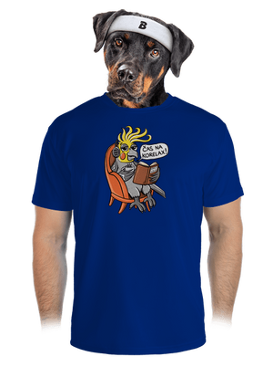 Korelax pánské sportovní tričko Royal Blue Mal