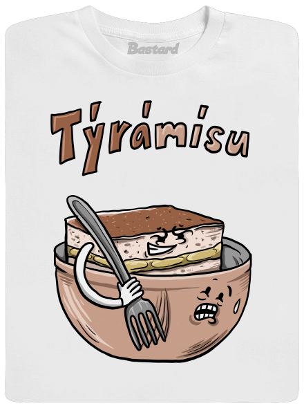 Týrámísu dětské tričko White