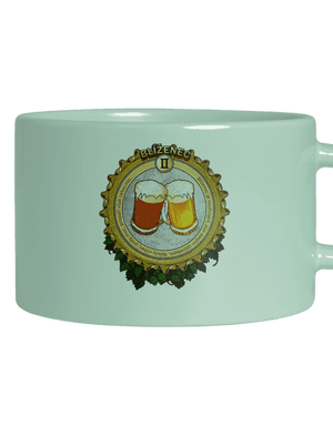 Pivní horoskop: Blíženec hrnek makronka Mint Macaron