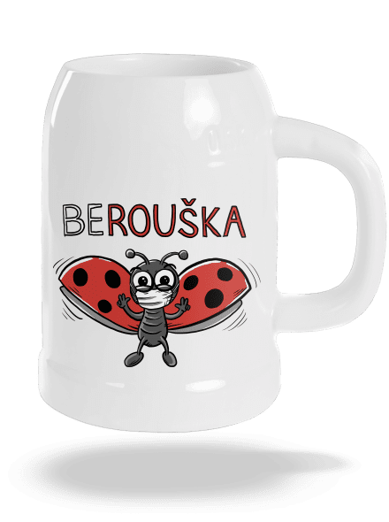 Berouška půllitr White