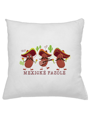 Mexická párty polštář White