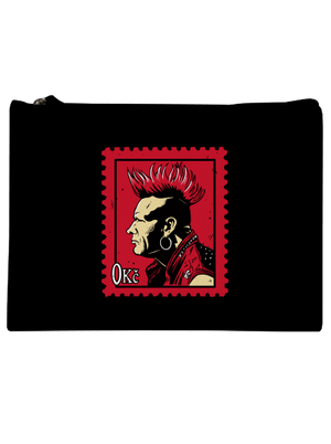 Známka punku taštička Black