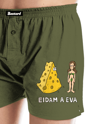 Eidam a Eva pánské trenky Khaki